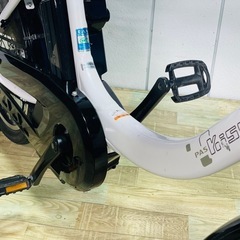 2871ヤマハ3人乗り20インチ子供乗せ電動アシスト自転車の画像