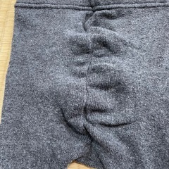 【80】UNIQLO グレー レギンス 冬服の画像