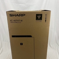 【新品未開封】SHARP/シャープ 加湿空気清浄機 KC-40TH7-W 2025年製の画像