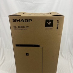 【新品未開封】SHARP/シャープ 加湿空気清浄機 KC-40TH7-W 2025年製の画像