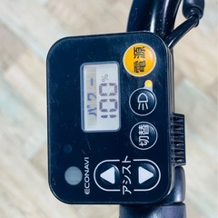 2859パナソニック20インチ子供乗せ電動アシスト自転車の画像