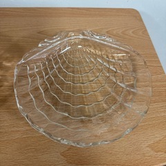 貝殻ガラス皿3枚の画像