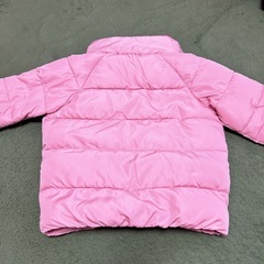 女の子 キッズ 中綿ジャケット ピンク 100サイズ 美品の画像