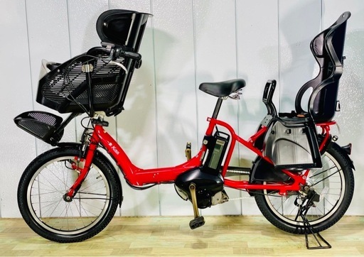2820ヤマハ3人乗り20インチ子供乗せ電動アシスト自転車