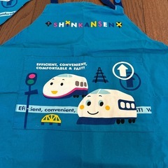 子供　エプロン　三角巾の画像