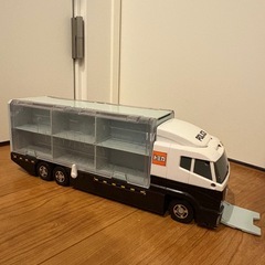 トミカ　ポリストレーラーの画像