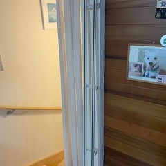 ナチュラカーテンレール　2連　の画像