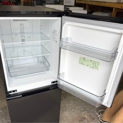 札幌市内配送可 【6ヵ月保証付き】美品 24年製 SHARP シャープ 152L 2ドア冷蔵庫 SJ-D15K-H つけかえどっちもドアの画像
