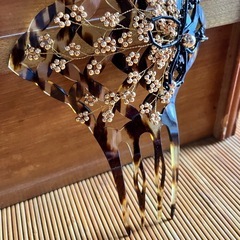 べっ甲風❣️かんざし！❣️の画像