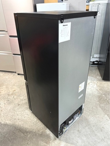 札幌市内配送可 【6ヵ月保証付き】美品 23年製 Hisense ハイセンス 162L 2ドア冷蔵庫 HR-D16FB 右開き 