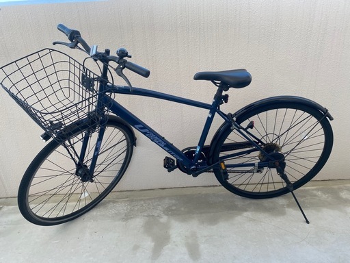 シマノ6段変速27インチカゴ付きシティサイクル（浦添市お渡し）