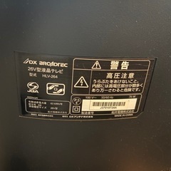テレビ(決まりました)の画像