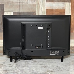 即日受渡❣️3年前購入ハイセンス32型液晶TVユーチューブネトフリ視聴可19500円の画像