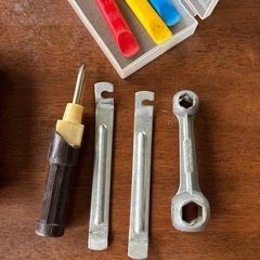 自転車整備にの画像