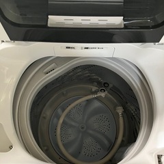 H2510-366 Hisense 全自動電気洗濯機 HW-T45C 4.5kg 2019年製 動作確認済み 中古の画像