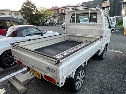 キャリイ　4WD DD51T MT デフロック　走行5万km台　即乗りOK 車検たっぷり
