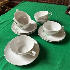 コーヒーコップセット 6セットの画像