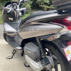 距離浅！5000キロ！後期！PCX125！ホンダ純正ボックス！レア色！ 自賠責付！（Ｒ12.7月）の画像