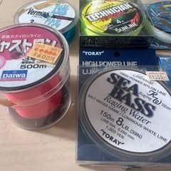 釣り糸　開封使用ありの画像