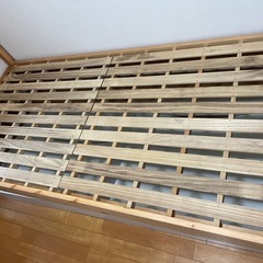 無印　シングルベッドの画像