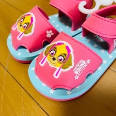 【新品未使用】パウパトロール スカイ スキッパー デザイン サンダル 14cmの画像
