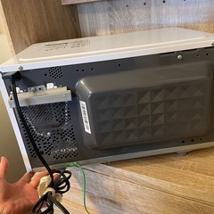 【比較的美品】2021年製　TOSHIBA電子レンジの画像