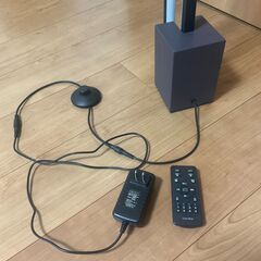 VENTOTA フロアライト Locca ブラック｜リモコン・フットスイッチ付き 間接照明（美品・6000円）の画像