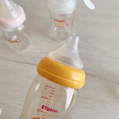 Pigeon ピジョン 搾乳器 哺乳瓶 母乳相談室 ニップル セットの画像