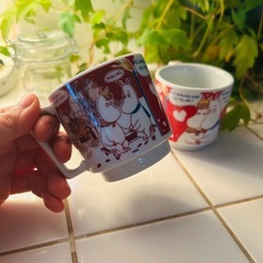 ムーミン　マグカップ2個セット　冬デザインの画像