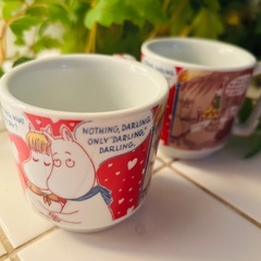 ムーミン　マグカップ2個セット　冬デザインの画像