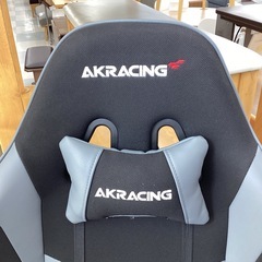 🎮春日市🎮ゲーミングチェア🎮AKR acing🎮wolfシリーズ🎮黒色🎮定価43,980円🎮No2050の画像