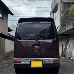 軽バン🚐アトレーワゴン　カスタムターボ　１３万kmの画像