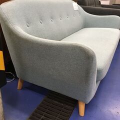 ★リユースのサカイ横浜南店★YM1532 NITORI 2人掛けソファ ライトグリーン W167×D70×H74 クリーニング済みの画像