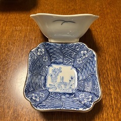 藍色小鉢５枚の画像