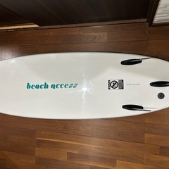 ビーチアクセスサーフボード！6.0美品！の画像