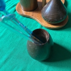 木のろくろ細工セットの画像