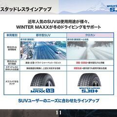 スタッドレスタイヤ【１７５／８０Ｒ１６】ＤＵＮＬＯＰ 新品４本工賃込総額【６１，６００円】の画像
