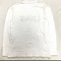 LOEWE ロエベ BTS テテ着用　ステッチ 垂れ糸 コットンニット セーターの画像