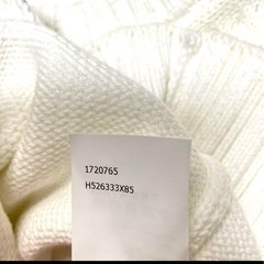 LOEWE ロエベ BTS テテ着用　ステッチ 垂れ糸 コットンニット セーターの画像