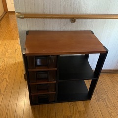 【受付終了】　しっかりした作りの棚　差し上げますの画像