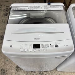 ✨ハイアール 2022年製 洗濯機 4.5kg 🚚【配達可能・安心保証あり】の画像