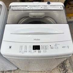 ✨ハイアール 2022年製 洗濯機 4.5kg 🚚【配達可能・安心保証あり】の画像