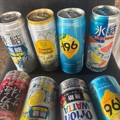 缶チューハイ8本の画像