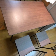 【お譲り先決定】ダイニングテーブルセットの画像