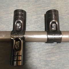 矢崎化工‼️メタルジョイント‼️イレクターパイプ‼️28φ‼️各種‼️ブラック‼️メッキ‼️の画像