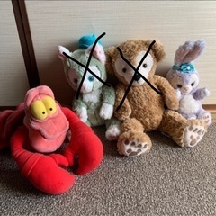 ディズニー　正規品　ステラルー　セバスチャン ぬいぐるみの画像
