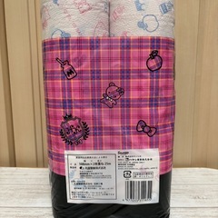 ⑤新品未使用 キティちゃん トイレットペーパー クレーンゲーム獲得品 12ロール❁¨̮の画像