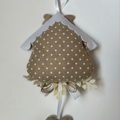 フェルト製 家型インテリア装飾の画像