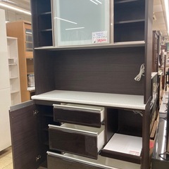 リユースマン倉敷、ニトリ、キッチンボード、ブラウン、キッチン、収納、棚の画像