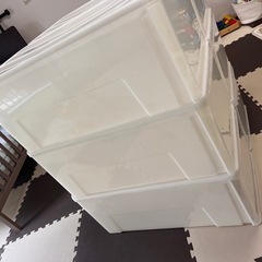 ニトリ　プラケースまとめ売り6個の画像